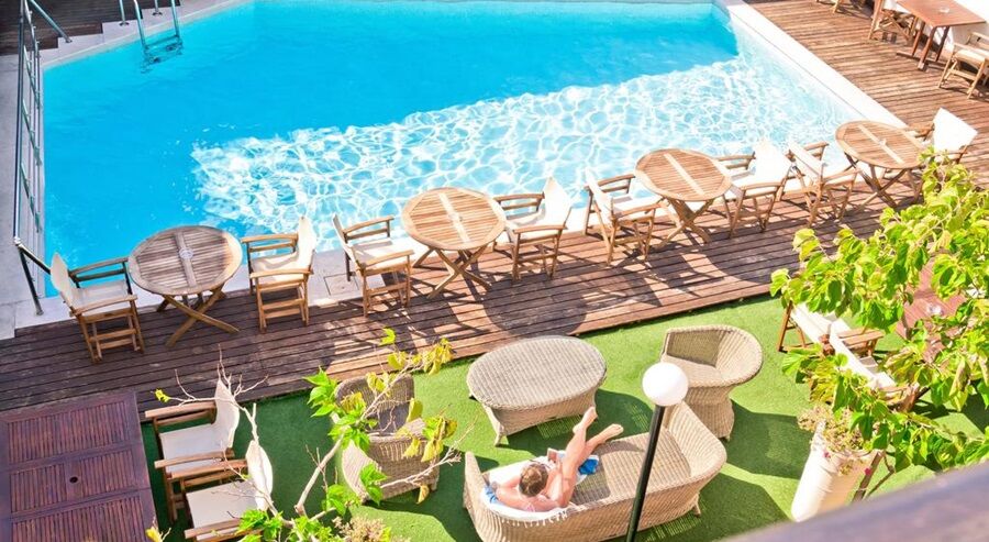 Talos Hotel & Apartments Hriszí Aktí Haniá Kültér fotó